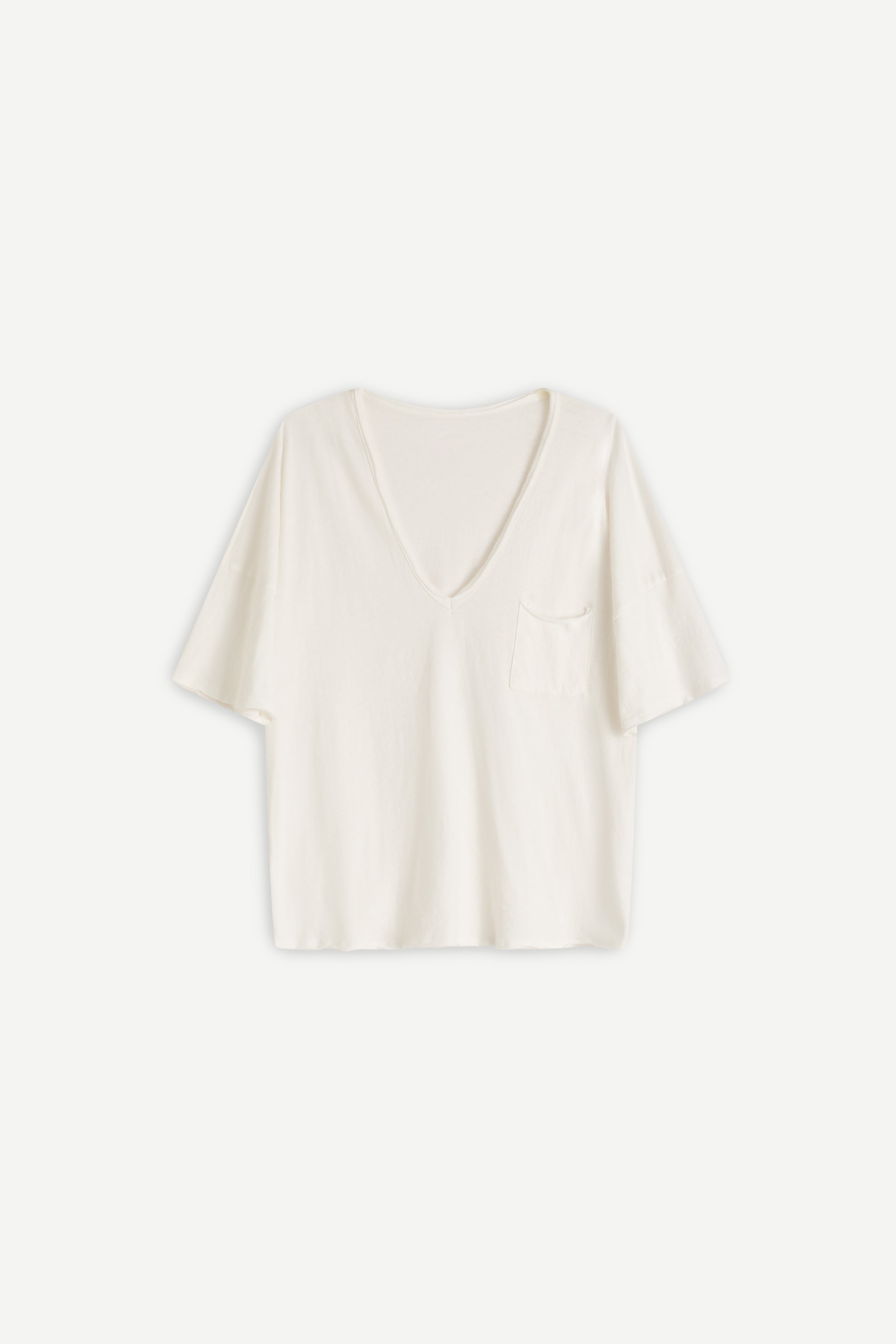 The Essential Deep V-Neck Tee