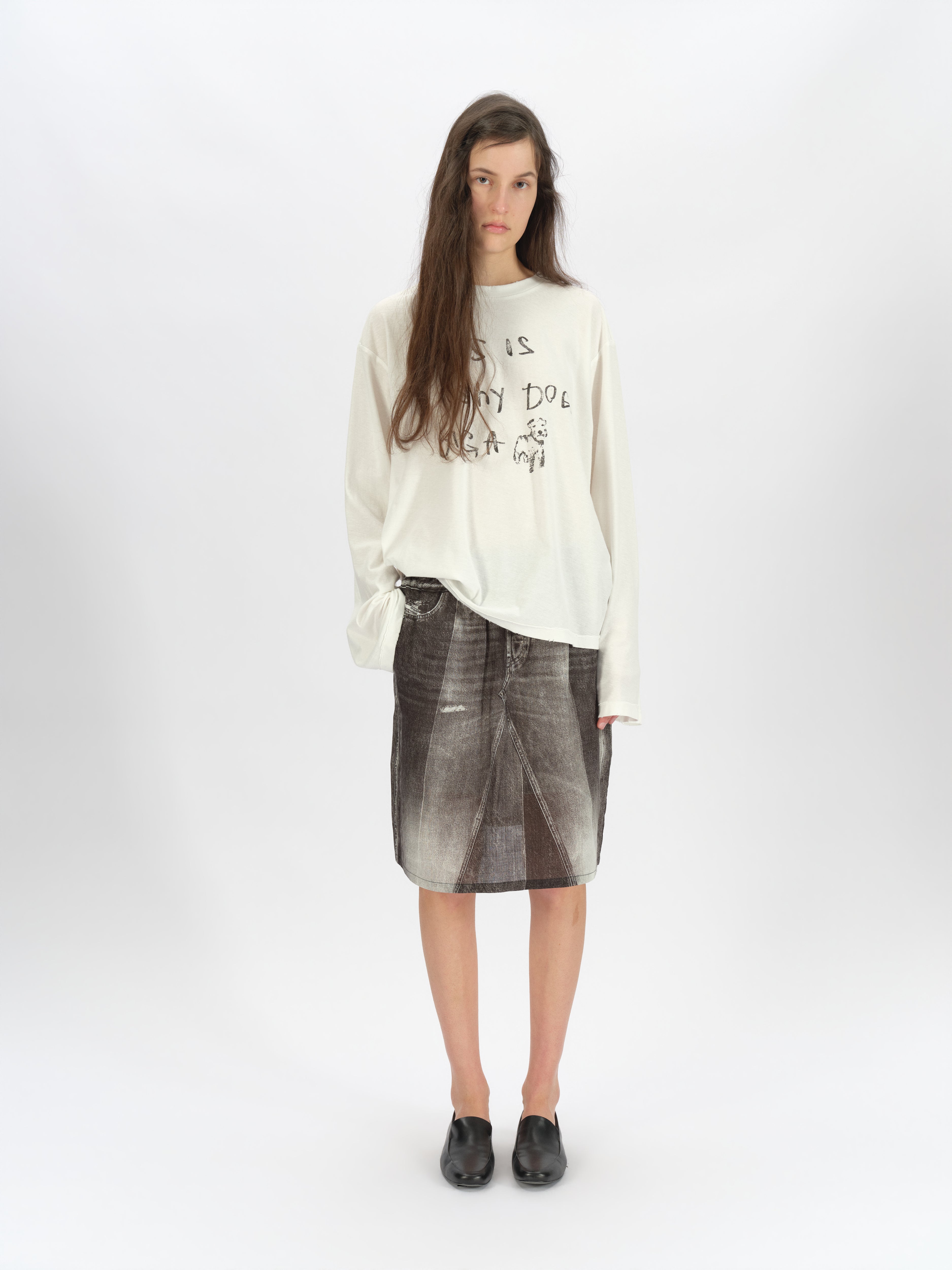 Olga Dog Print Tee