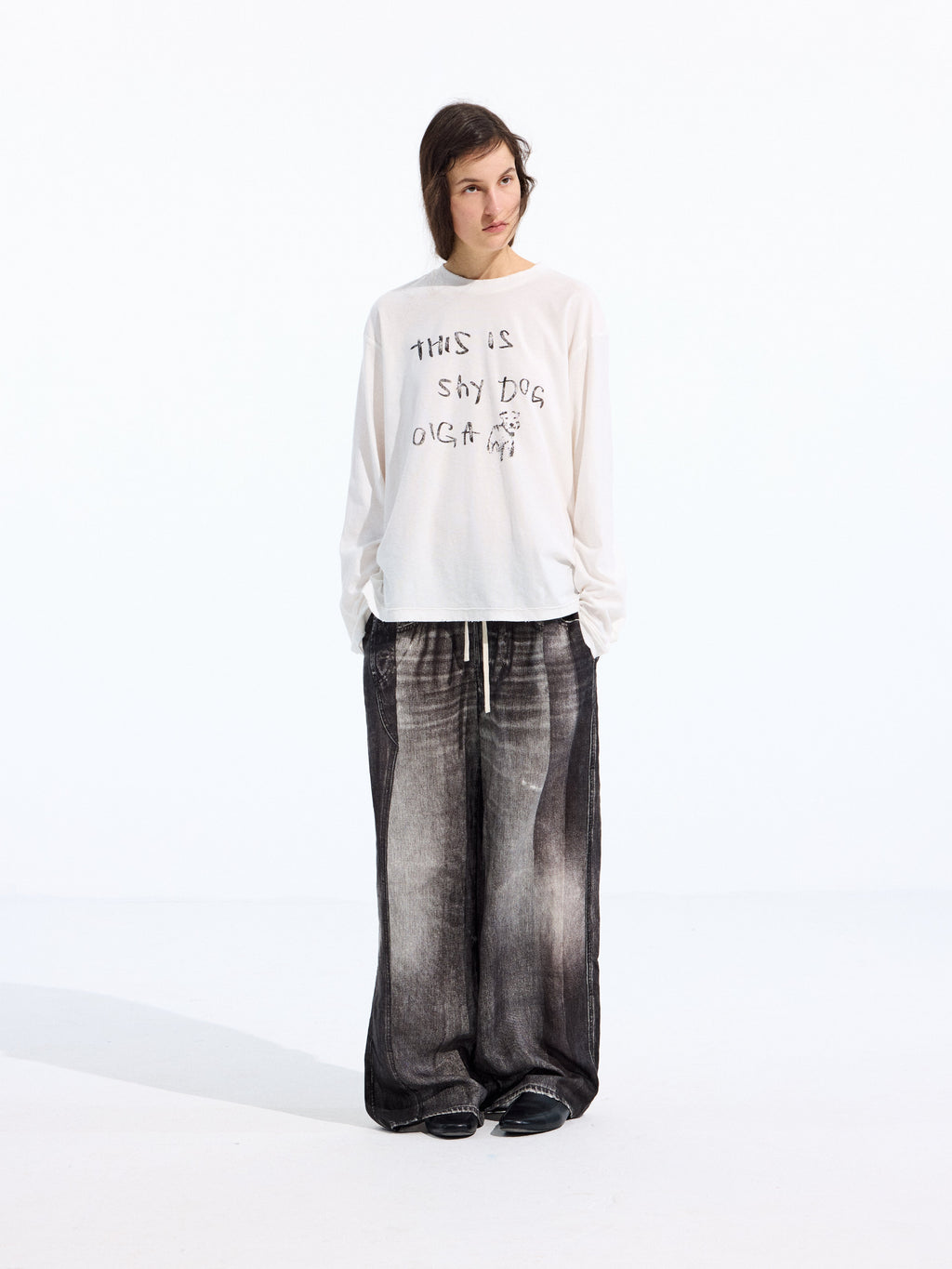 Olga Dog Print Tee