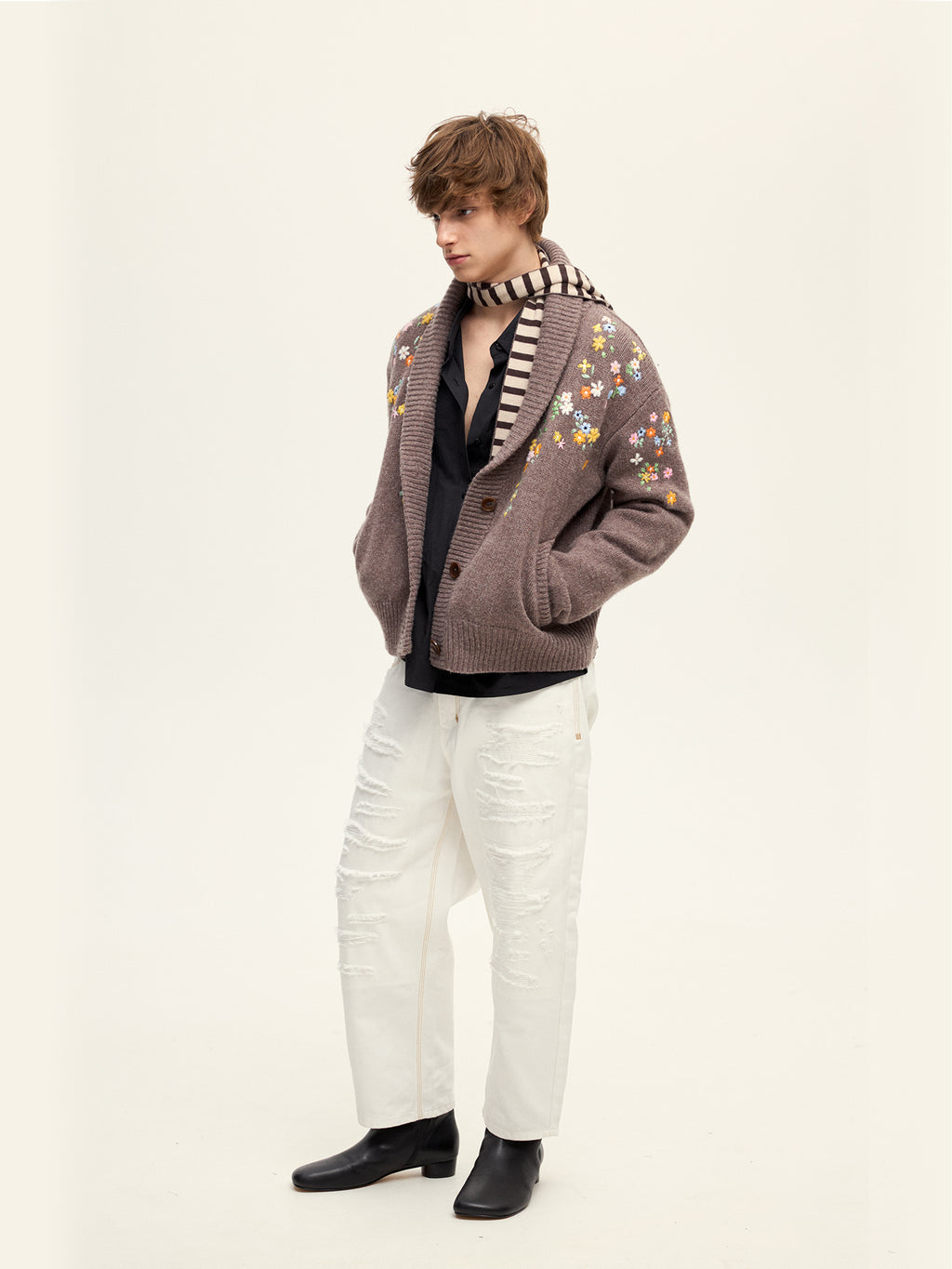 Garden Cowichan Cardigan