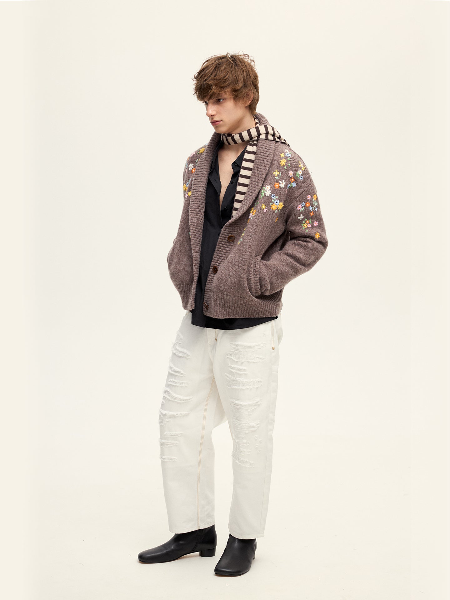 Garden Cowichan Cardigan