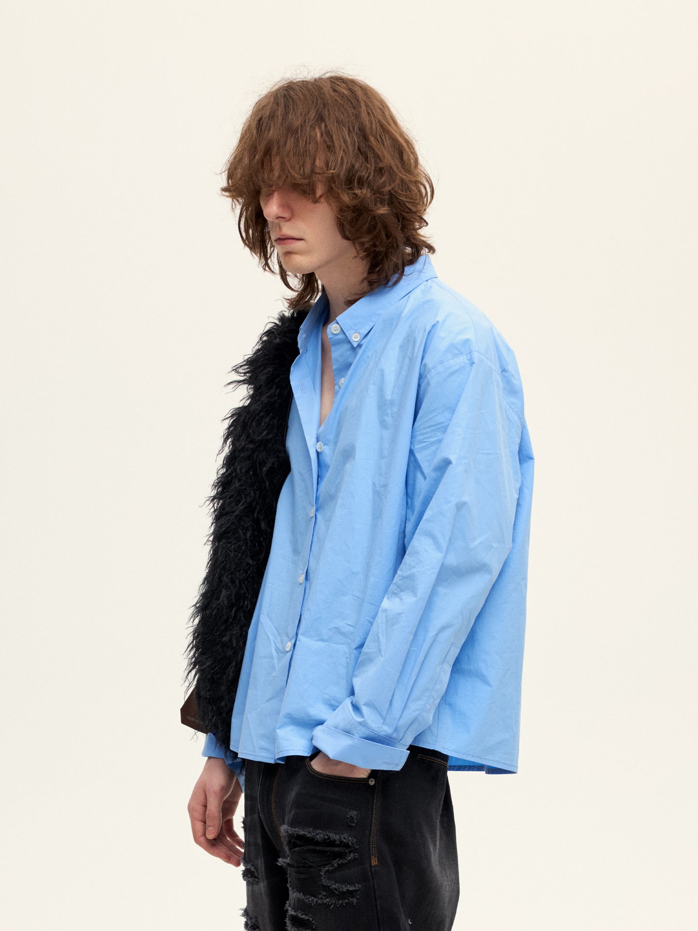 002 RELAX BLUE SHIRT