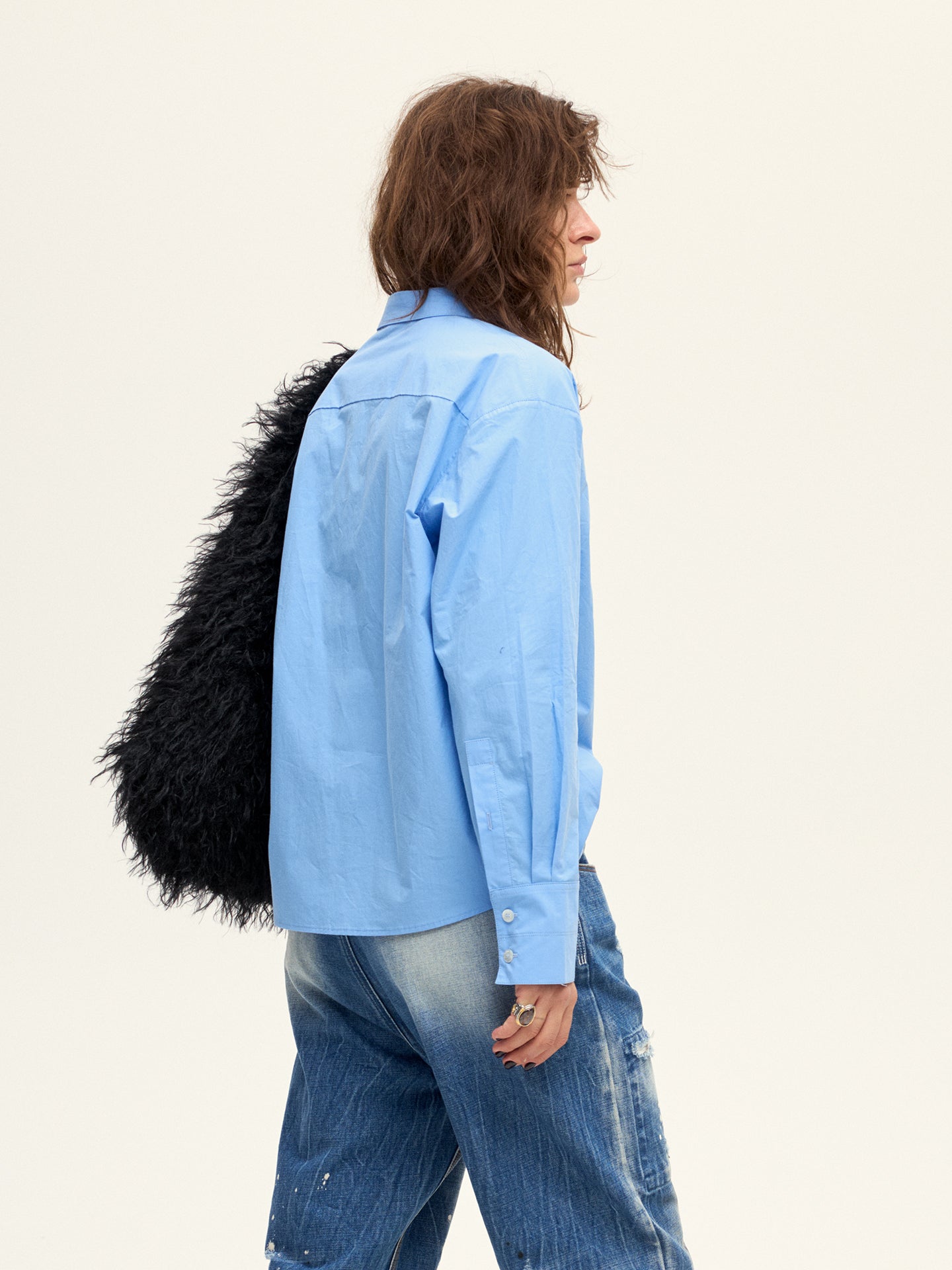 002 RELAX BLUE SHIRT