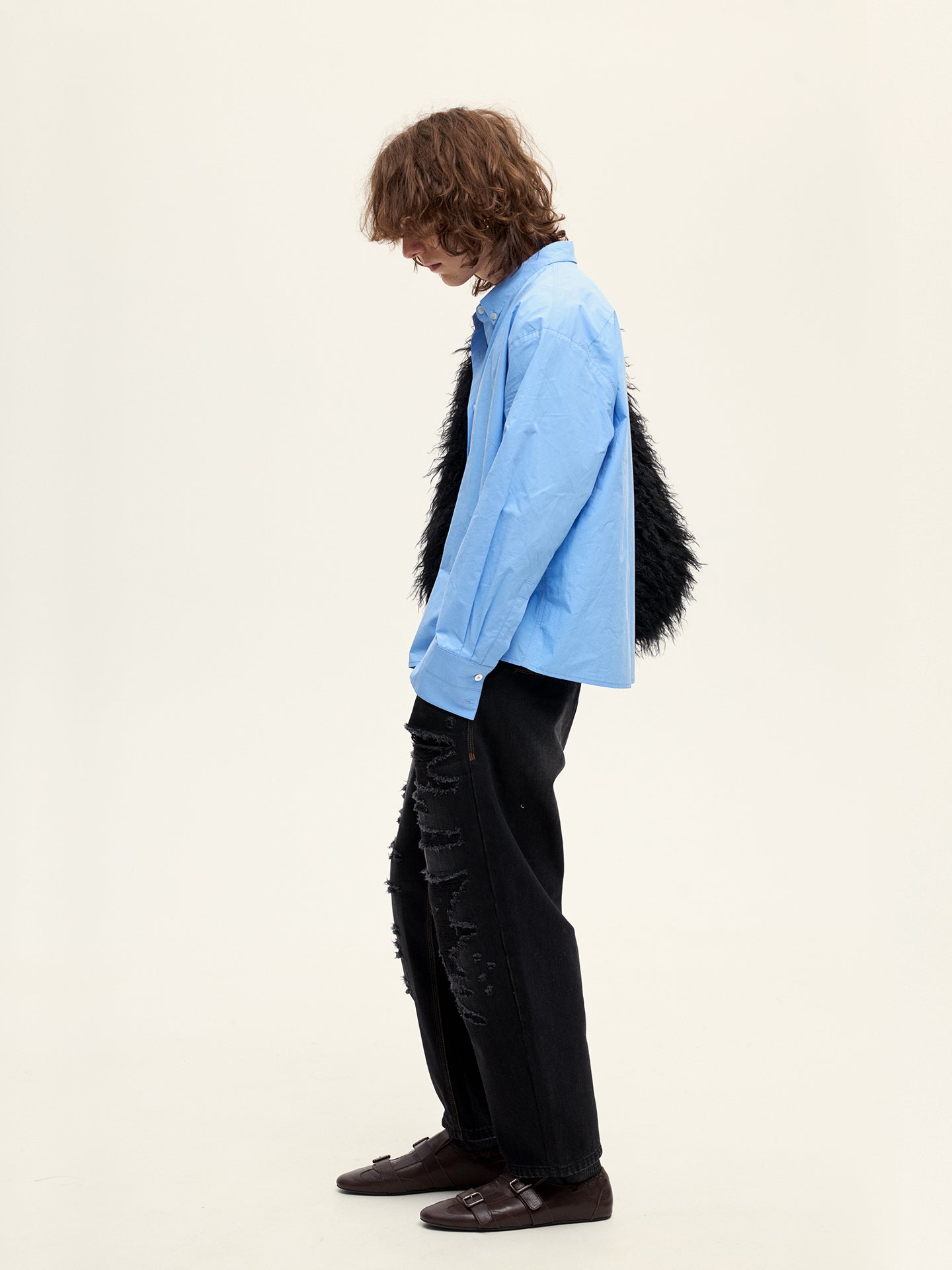 002 RELAX BLUE SHIRT