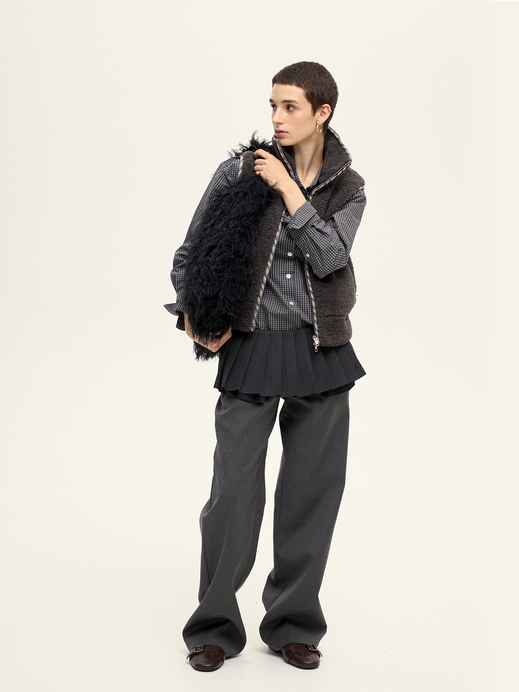 Switchable Waistline Tennis Pants