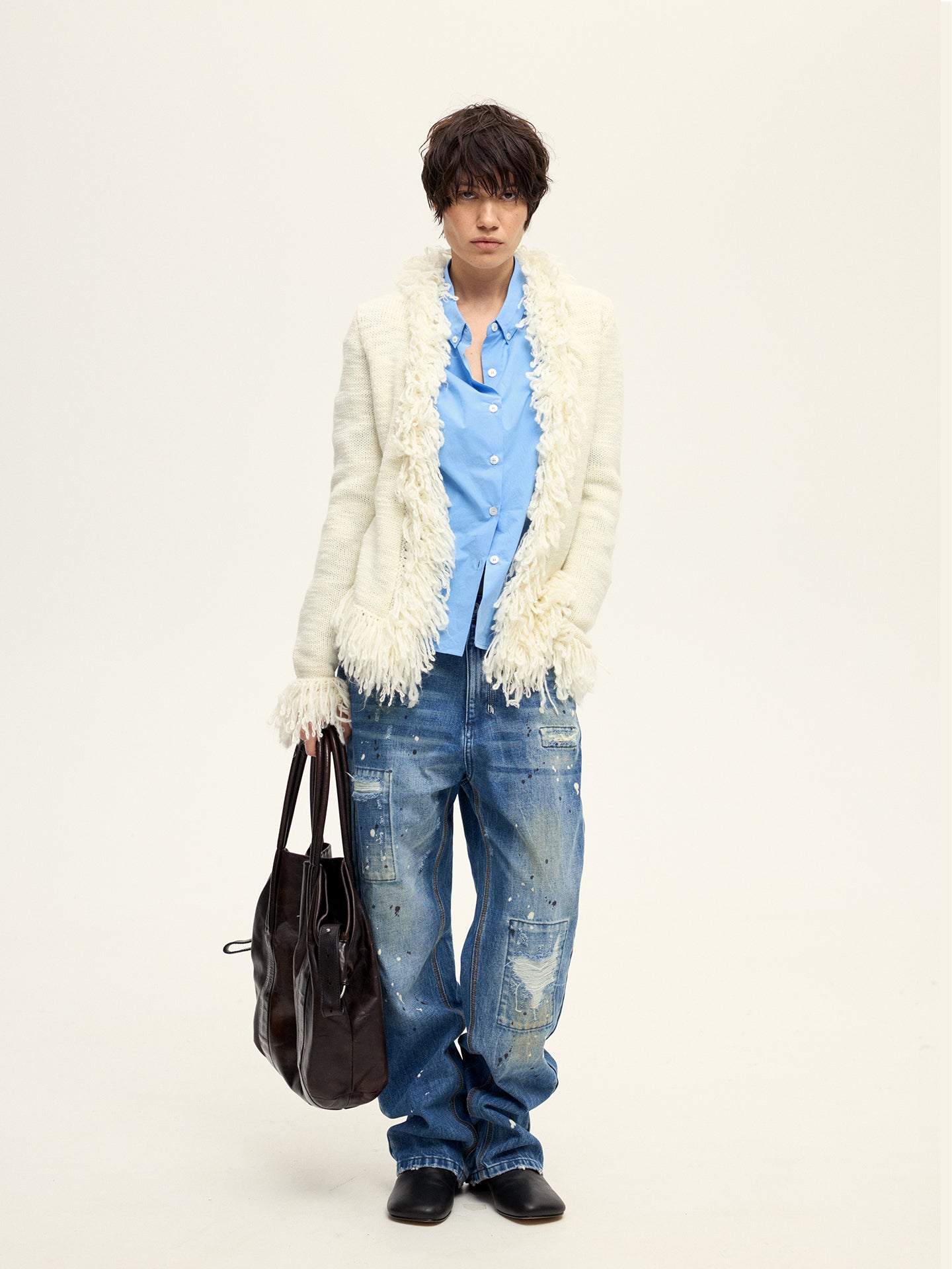 002 RELAX BLUE SHIRT