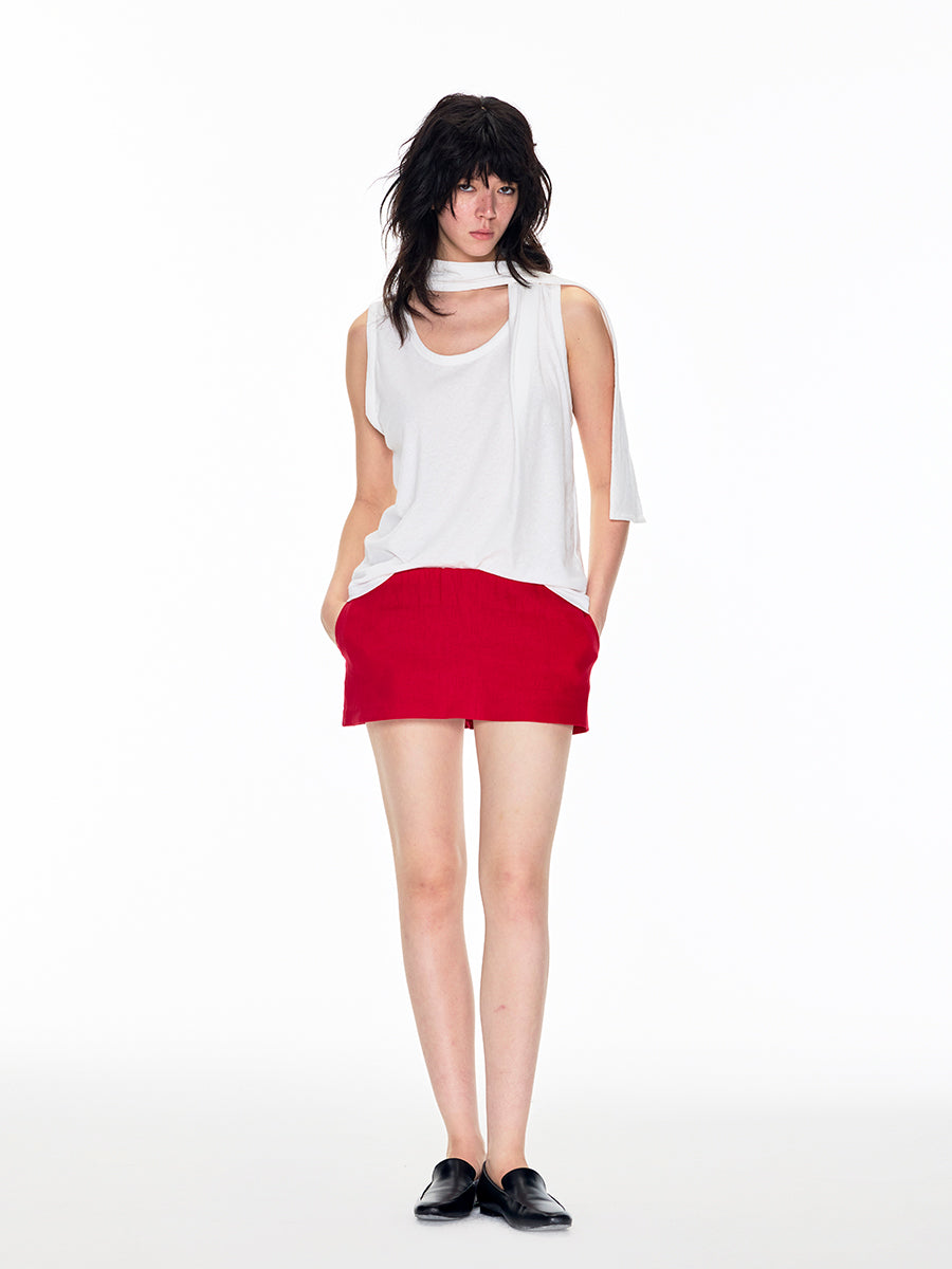 LINEN HOLIDAY CULOTTES