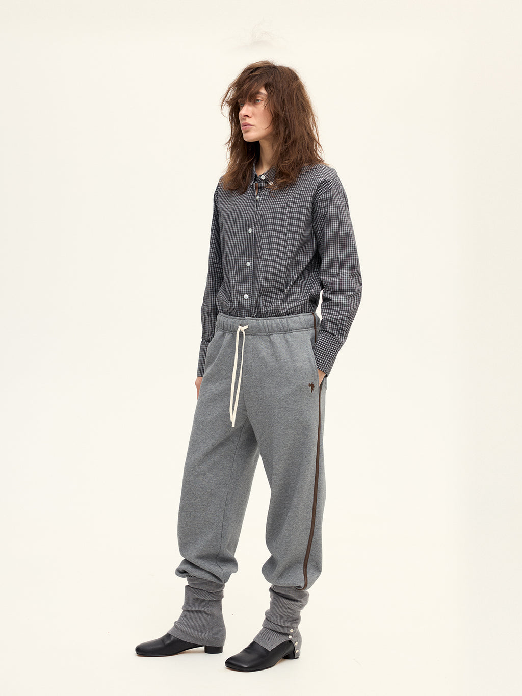 002 RELAX PLAID SHIRT