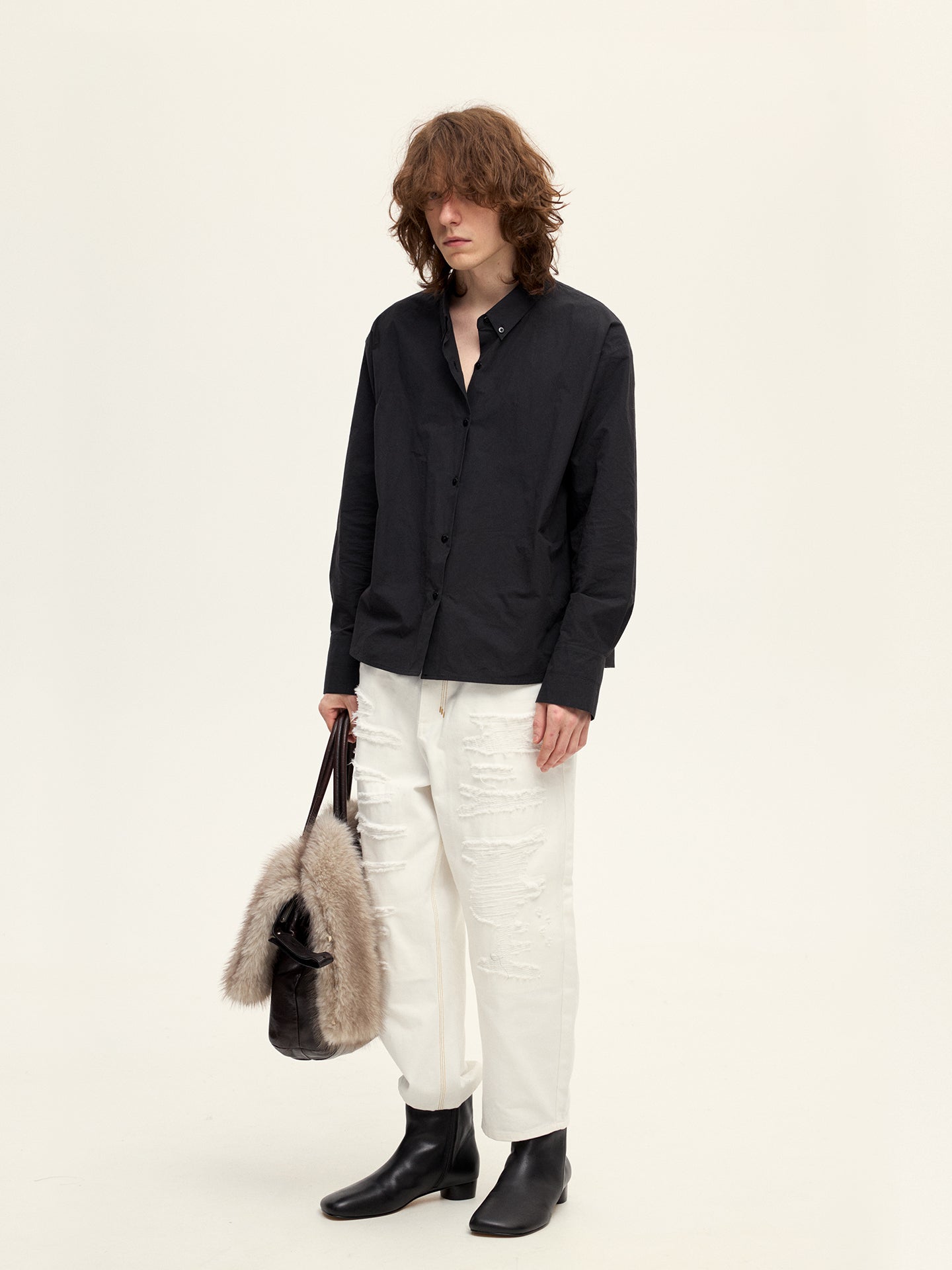 002 RELAX BLACK SHIRT