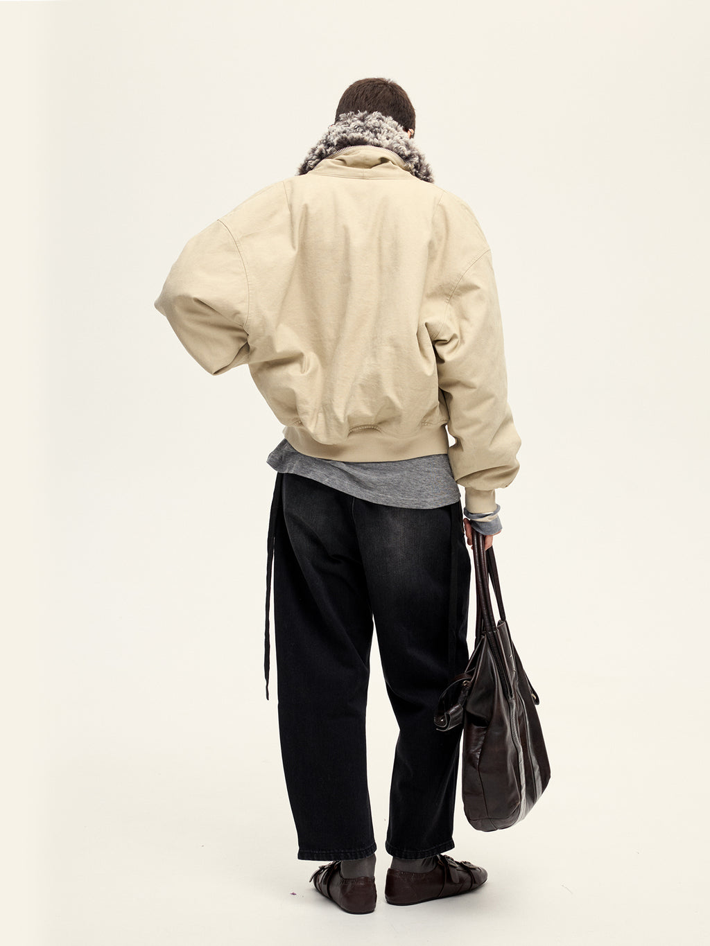 Zip-Up Placket Jacket