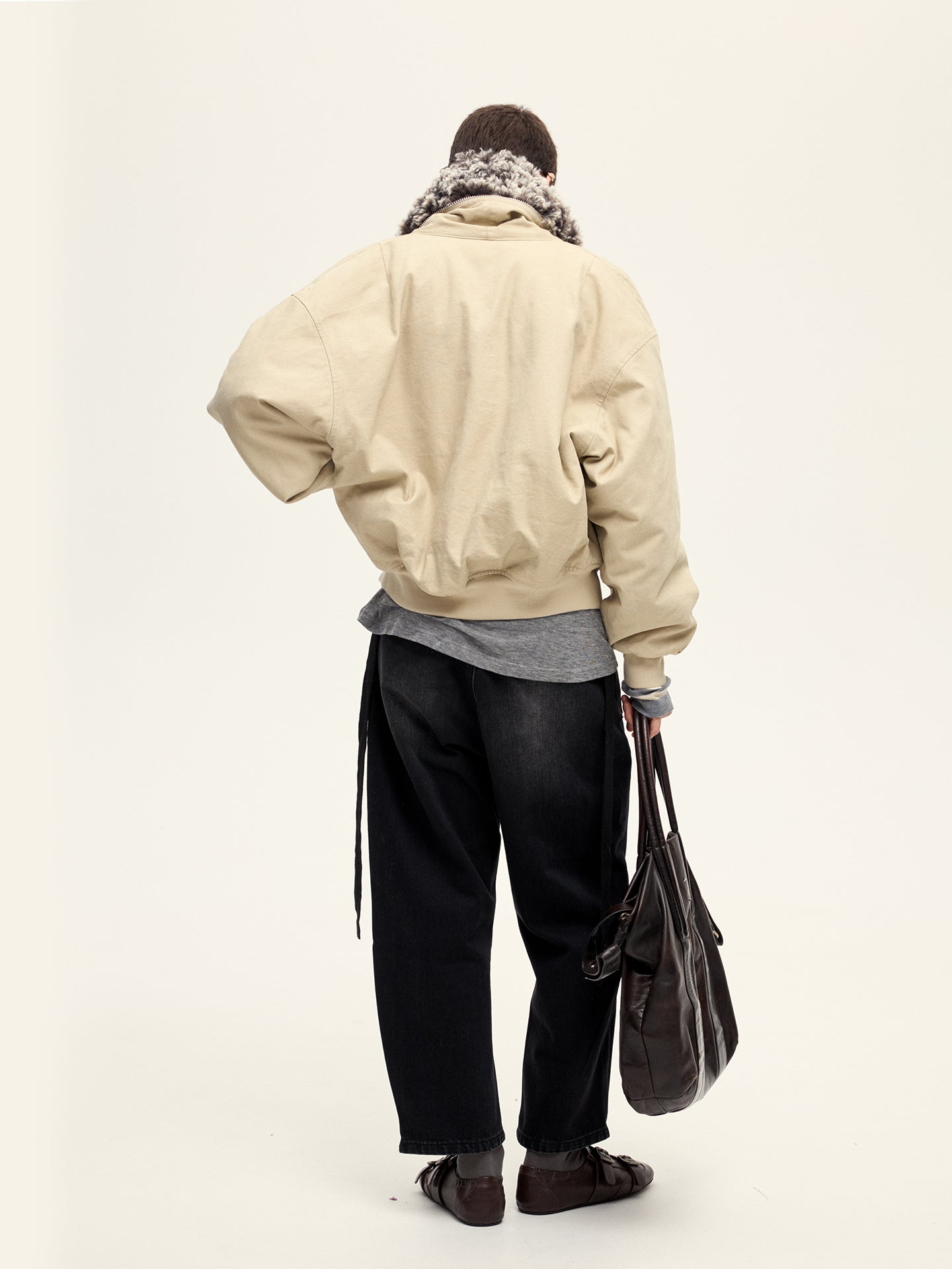 Zip-Up Placket Jacket