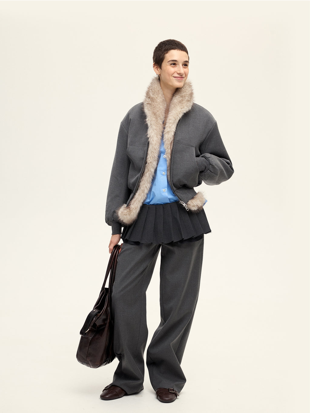 Switchable Waistline Tennis Pants