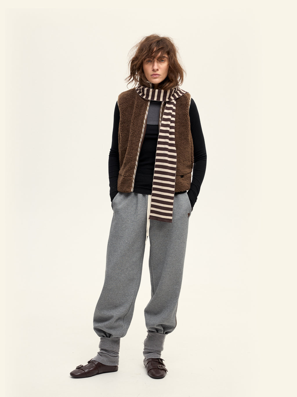 Contrast Color Long Sleeve Shirt