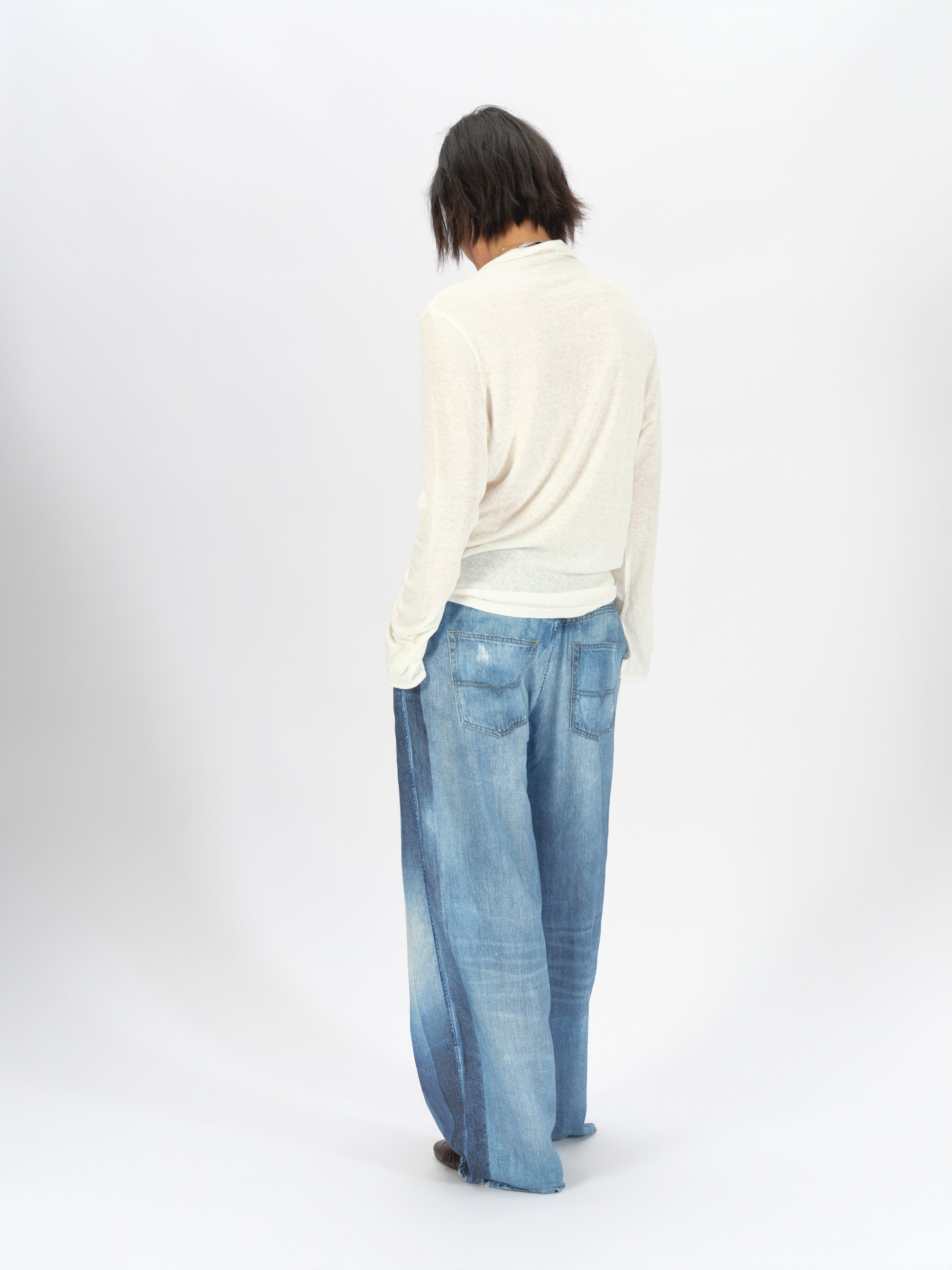 Loose lazy long-sleeved shirt