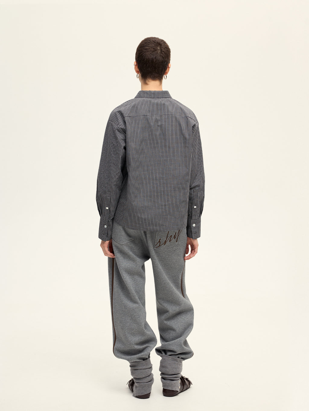 002 RELAX PLAID SHIRT