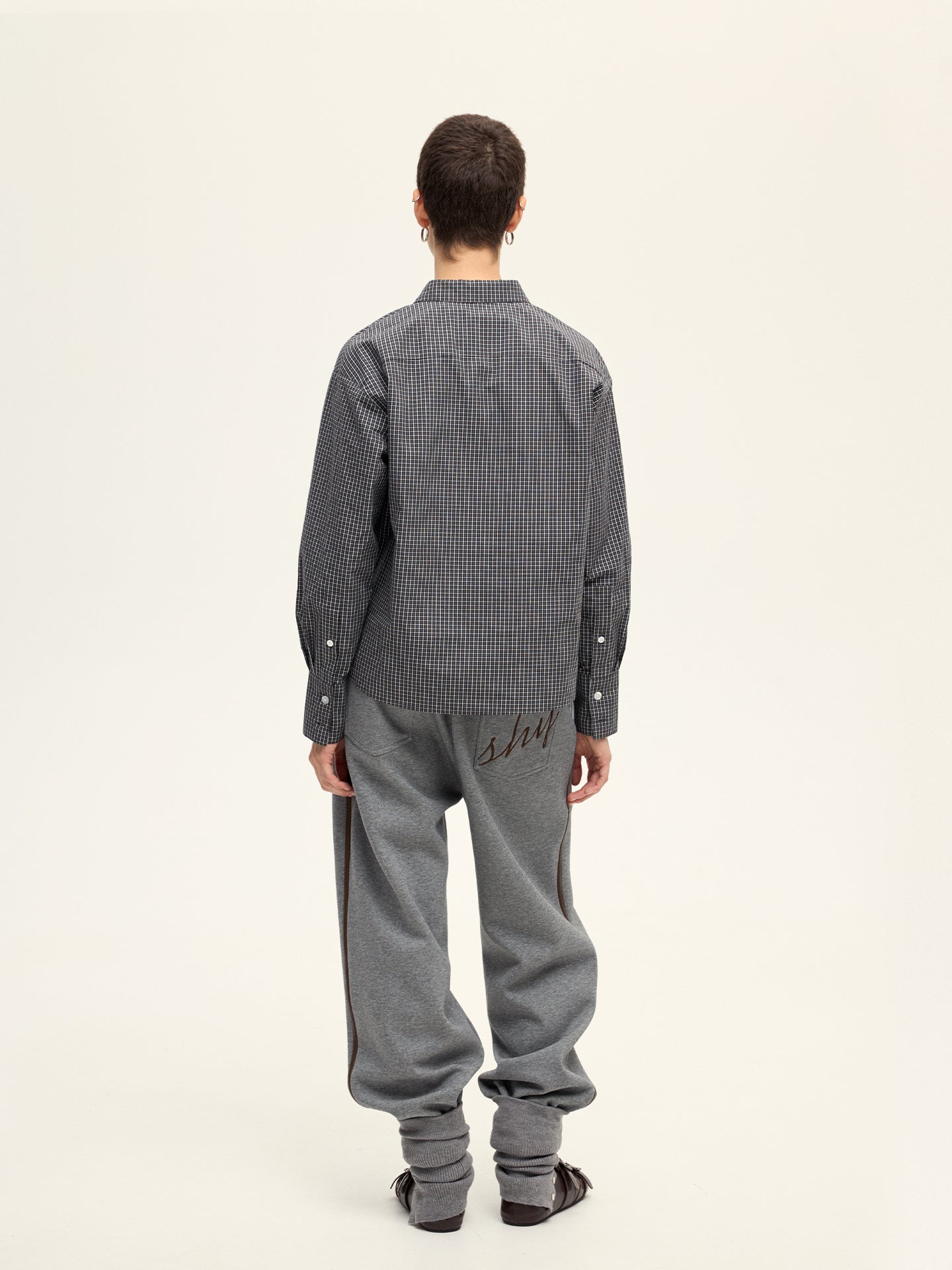 002 RELAX PLAID SHIRT