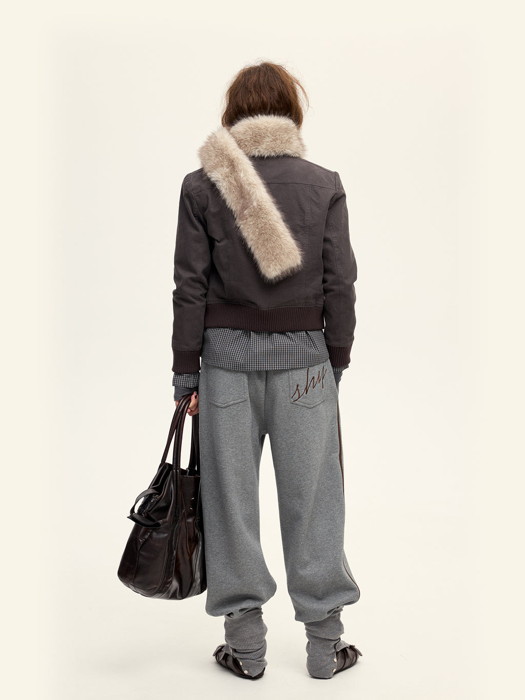 Four-Pocket Faded Work Jacket