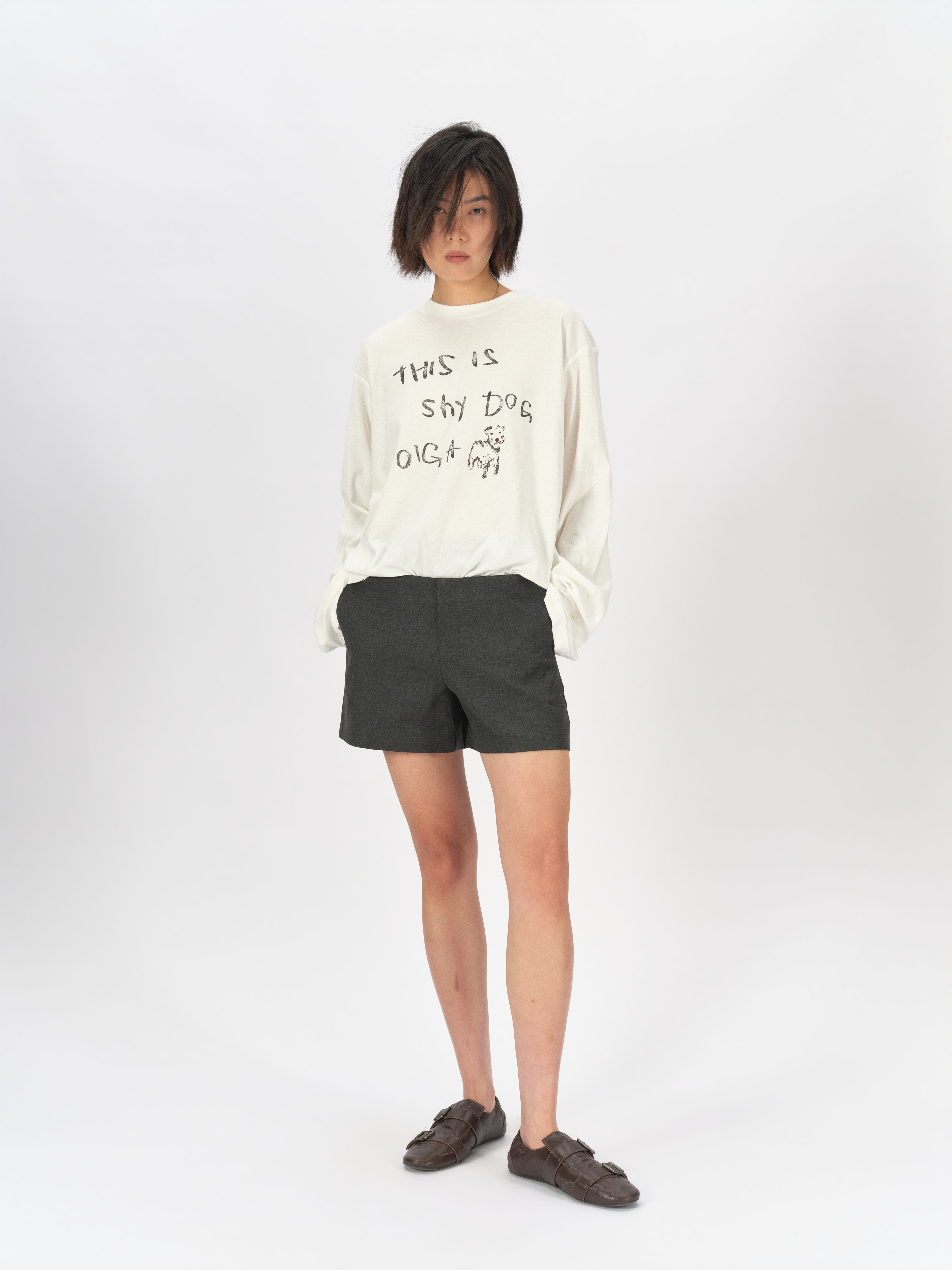 Olga Dog Print Tee