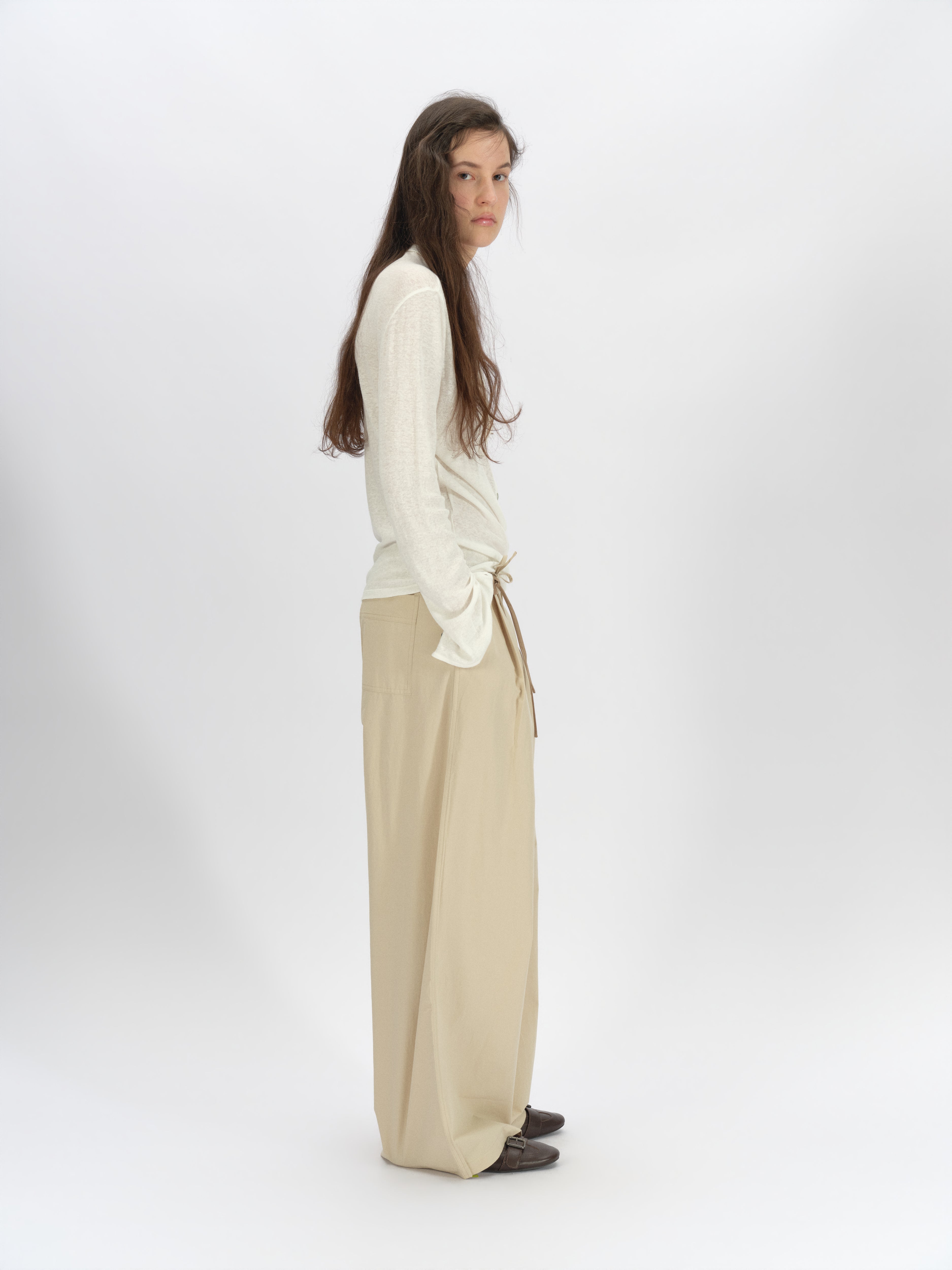 Loose lazy long-sleeved shirt