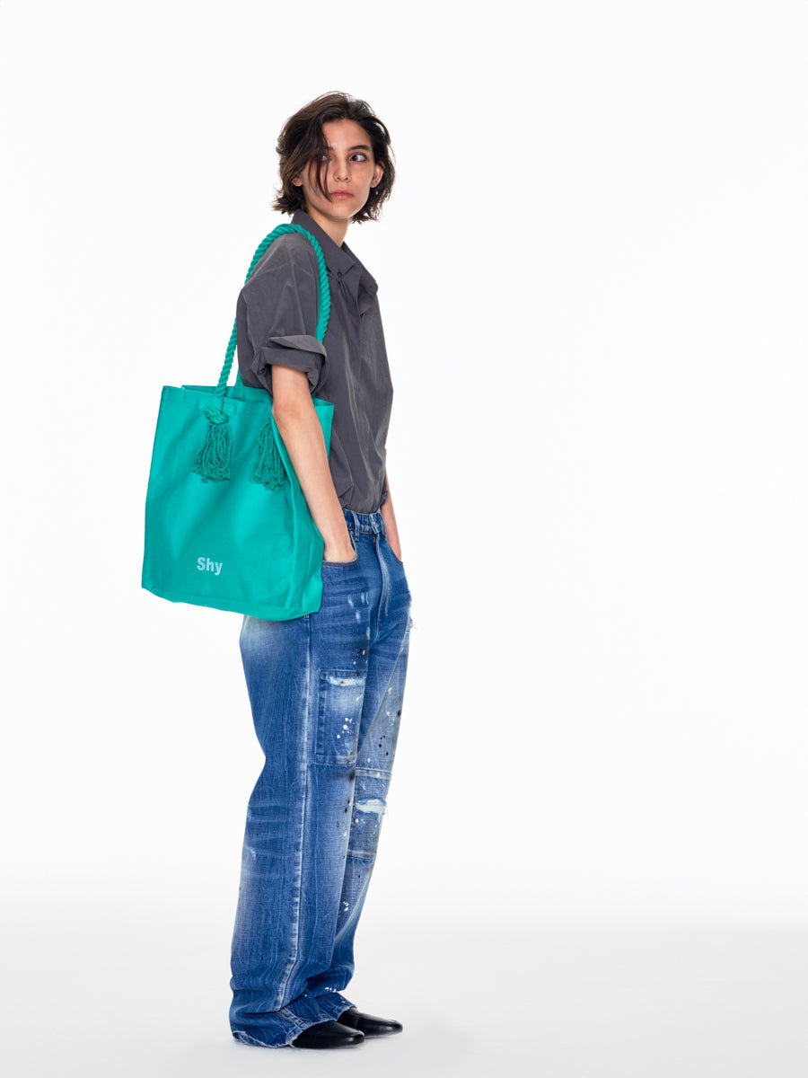 002RELAX CRAFTED ROLL UP SHIRT